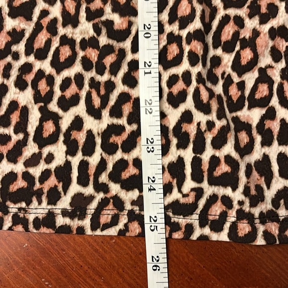 Karl Lagerfeld Cheeta Blouse Medium - Picture 9 of 11